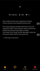 Jika diriku bukanlah bagian dari sesuatu yang membuat semangat hidupmu, namun setidaknya akau adalah salah satu wanita yang selalu menyebutmu dalam setiap sujudku. 37 Novel Ideas Wattpad Quotes Quotes Indonesia Reminder Quotes