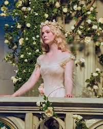 Elle Fanning Aurora Off The Shoulder Tulle Wedding Dress In Movie Maleficent 2 In 2020 Elle Fanning Princess Aesthetic Maleficent