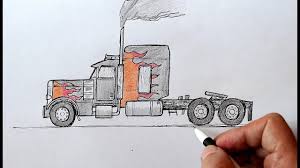 The most common pencil drawing truck material is metal. How To Draw A Truck Step By Step Youtube