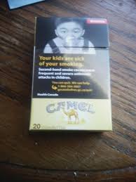 I don't know how you guys do things there but this is censor! Canadian Camel Filters Cigarettes