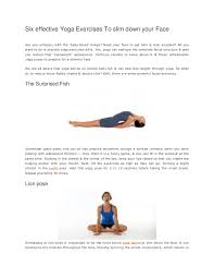 Check spelling or type a new query. Six Effective Yoga Exercises To Slim Down Your Face
