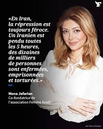 Le régime iranien réprime un peu moins les femmes qui ne portent pas le  voile, mais ce n'est qu'une façade», alerte Mona Jafarian.