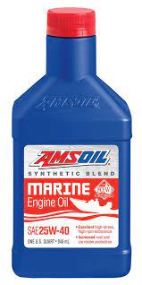 25w 40 Synthetic Blend Marine Engine Oil Amsoil Oils Synthetic Oil