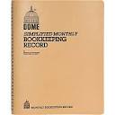 Dome Bookkeeping Record Book 128 Sheets Wire Bound 8.75 x 11.25 ...