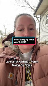 Time for your weekly #PorchSwingAgNews! #farm #agriculture #farmtok #agnews  #news #newstok #newspaper #milk #dairy #rawmilk #pennsylvania