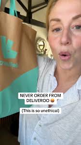 This is SO UNETHICAL. Deliveroo You should be so ashamed. , Throwing out  perfectly good food? Not being able to communicate with your drivers?  Offering #deliveroo credit instead of refund and then ...