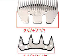 Amazon.com: Sheep Shears Pro Clipper Blades 20 Tooth Straight Blade  Replacement Universal Show Goats Cutter Blades Set with 2 x Sheep Clipper  Oil ...