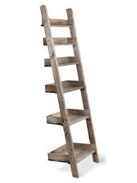 Rustic Wooden Ladder Shelf Slim Rustic Wooden Shelves Wooden Ladder Shelf Ladder Shelf