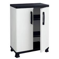 Black And Decker Storage Cabinet Plastic Enviro Elements 36 25 In H X 26 75 In W X 14 75 In D Resin Multipurpose Cabinet 193589 Plastic Cabinets Lowes Home Improvements Adjustable Shelving
