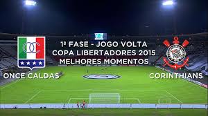 .once caldas vencía al épico boca juniors de carlos bianchi en el palogrande de manizales y se adjudicaba la segunda copa libertadores en la historia del país. Melhores Momentos Once Caldas Col 1 X 1 Corinthians Libertadores 11 02 2015 Youtube