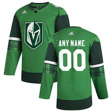 This is the new adidas nhl authentic jersey. Vegas Golden Knights Adidas 2020 St Patrick S Day Custom Jersey Green
