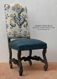 New Teal Leather Dining Chair Available With Dark Brown Seat Dining Chairs Brown Dining Chairs Cheap Dining Chairs