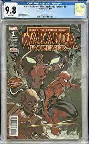 Wakanda Forever Amazing Spider-Man #1 Dodson Cover Marvel Comics (2018) CGS  9.8 | eBay
