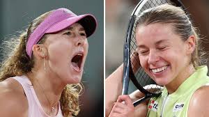 Mirra Andreeva at the French Open Final