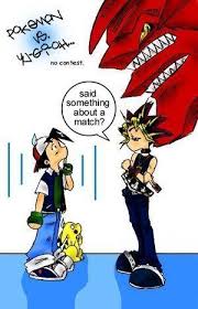 Legendary Pokemon Fan Art Pokemon Vs Yugia X Yugioh Pokemon Pokemon Fan