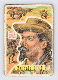 1956 Topps Buffalo Bill Western Round-Up Card # 21