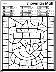 Pin By Tiina Seppanen On January Math Practices Snowmen Math 3rd Grade Math Worksheets