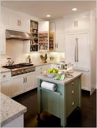 For many, this is an accent wall. 25 Mini Kitchen Island Ideas For Small Spaces Digsdigs