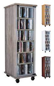 Weitere ideen zu dvd aufbewahrung, aufbewahrung, cd aufbewahrung. Vcm Cd Dvd Regal Tower Vitrine Schrank Mit Rollen Drehbar Farbwahl Valenza Galeria Karstadt Kaufhof