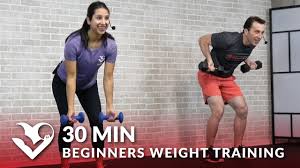 30 minute workout for beginners weight