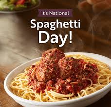 As a color word in the english language, it appears in late middle english. Today Is National Spaghetti Day Olive Garden Email Archive