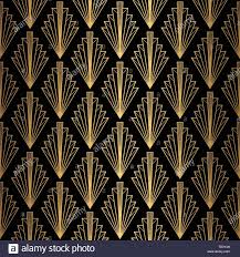 Black And Gold Art Deco Wallpaper Download This Stock Vector Art Deco Pattern Seamless Black And Gold Background Tb3y4h From Alamy S Library Of Mi Art Deco Pattern Gold Background Art Deco