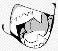 Freetoedit Manga Anime Mouth Fangs Monster Smile Beast Hd Png Download 1024x858 412998 Pngfind Unique anime mouth stickers designed and sold by artists. freetoedit manga anime mouth fangs
