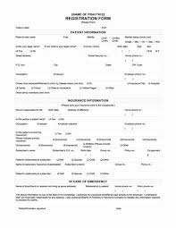 Printable Registration Form Template Unique Sample Patient Registration Form In 2020 Registration Form Registration Form Sample Medical History