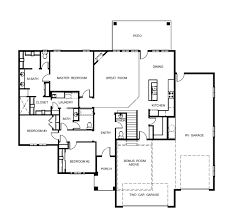 It can be accessed by the living room and the bedroom. House Plans Attached Apartments House Plans 153689