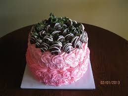 Birthday Cake With Chocolate Covered Strawberries On Top Rosette Chocolate Covered Strawberry Cake Chocolate Covered Strawberries Chocolate Covered Strawberry Cake Cupcake Cakes