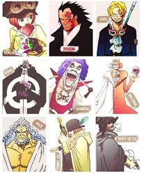 One Piece The Revolutionary Army Koala Dragon Sabo Kuma Ivankov Inasuma Hack Bunny Joe Terry Gilteo Anime Tsurezure Children One Piece