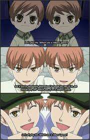 Hikaru And Kaoru Let S Play Ouran High School Host Club Funny High School Host Club Host Club Anime