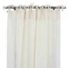 1.tissu en coton et en lin respectueux de l'environnement rend votre haleine pleine de saveur de la nature. Rideau Gaze De Coton Blanc Creme Le Pestacle De Maelou