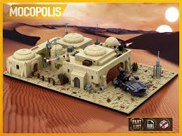 Not allowed to distribute size of the building: Lego Moc Star Wars Tatooine Mos Eisley Cantina 3 Pdf Instructions No Parts Lego Instructions Mocsmarket