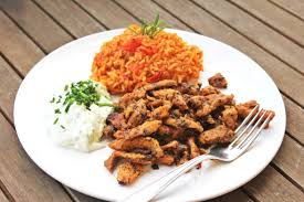 Rezept Fur Pfannengyros Mit Tomatenreis Rezept Gyros Hahnchen Gyros Rezept Tomaten Reis
