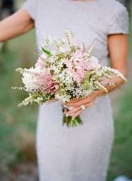 Lindy And Ryan Cheap Wedding Flowers Pastel Bouquet Astilbe Bouquet