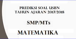 Soal usbn smp 2018 matematika. Contoh Soal Usbn Smp Mts Matematika 2017 2018