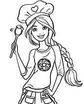 Ayrıca mutfakta birlikte yemek yapabileceğiniz aktiviteler de mevcut. Barbie Coloring Pages For Girls Topcoloringpages Net