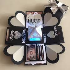 Birthday Present Ideas For Wife Singapore Buy Explosion Box With Lighthouse 4 Waterfall In Black White Grey In Singapore Singapore Info Exploding Gift Box Explosion Box Diy Gift Box