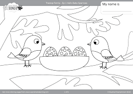 Maybe you would like to learn more about one of these? Treetop Family Coloring Pages Episode 1 Super Simple