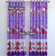 Desain dan model rumah panggung minimalis modern sederhana. Jual Gorden Pintu Karakter Hello Kitty Ungu Model Smokring Ukuran Lebar 130 Cmx T 210cm Terbaru Juli 2021 Blibli