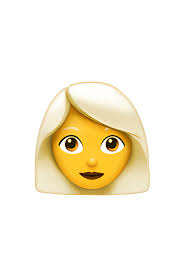 White Haired Woman Emoji