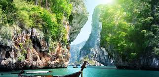 Krabi — Limestone Cliffs and Emerald Water Photo Credit: https://www.kayak.com