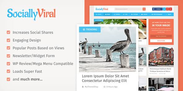 MyThemeShop SociallyViral WordPress Theme