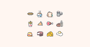Download foods clipart icons, vectors, images in black and white and colour format. Finger Licking 19 Packs Of Free Food Clipart And Icons Blog Icons8 Com