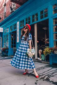 Mara Hoffman Gingham Wrap Dress Keiko Lynn
