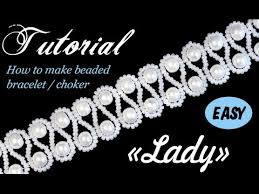 After seeing this flower choker from beads all over the internet, i decided to learn how to make one myself and film a tutorial! Easy Beaded Pearl Choker Tutorial The Beading Gem S Journal