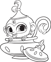 Learn about famous firsts in october with these free october printables. Shimmer And Shine Coloring Pages Tala Full Size Png Download Seekpng