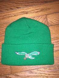 2020 philadelphia eagles new era nfl knit hat on field sideline beanie. Vintage Philadelphia Eagles Knit Hat Kelly Green Woolie Beanie 1890505745