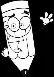 Simply click on the coloring page that you want to color and download. Detail Colouring Page Of Cartoon Pencil For Kids Added Cartoon Pencil Clipart Full Size Clipart 1777928 Pinclipart